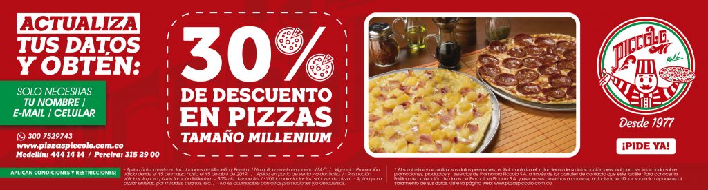 Pizzas Piccolo – Pizza